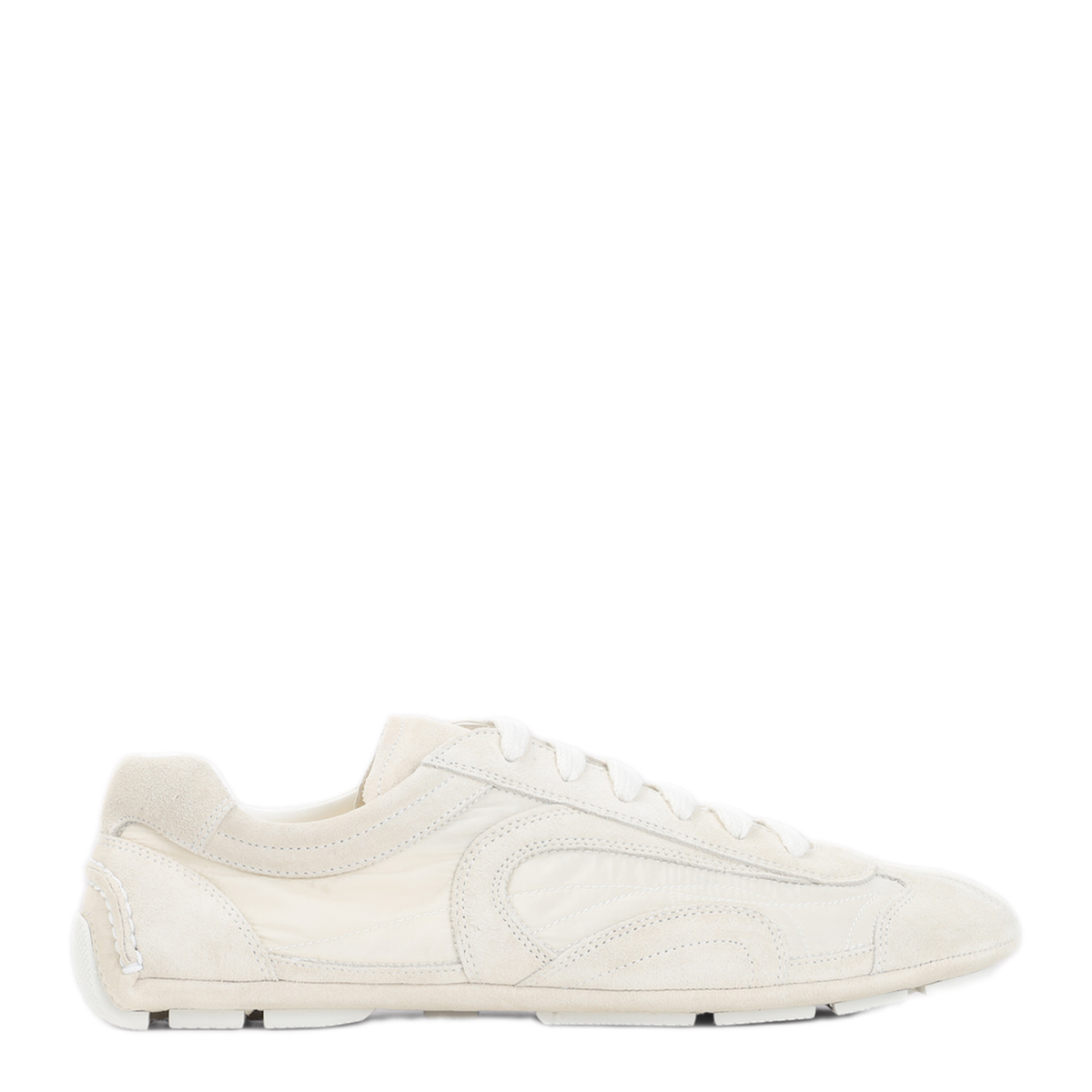 MAYFEYR - Prada - Montecarlo Re-Edition 2025 Nylon And Suede Sneakers - 4E1165FG001D7RF0304