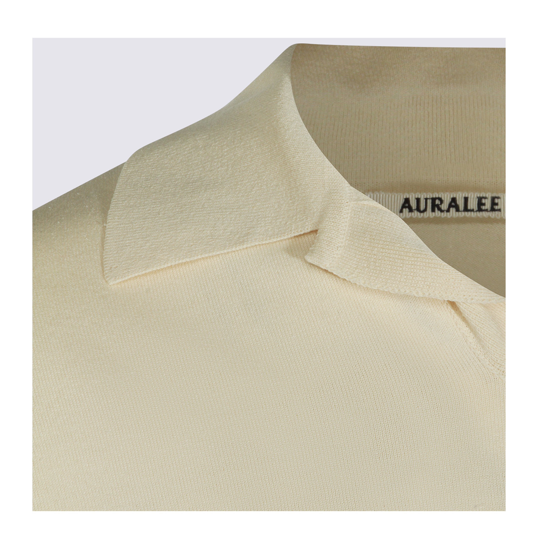 MAYFEYR - Auralee - T Shirts And Polos - A26SP02SJIVORY