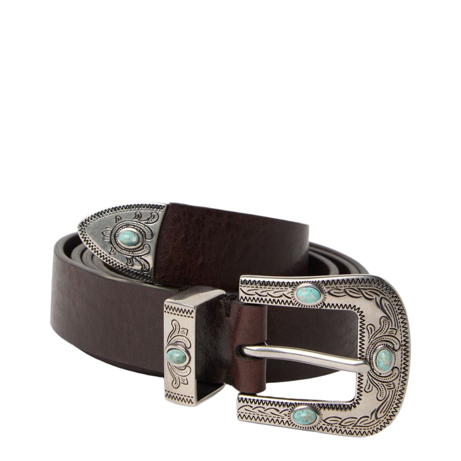 Calfskin Belt in Ebony