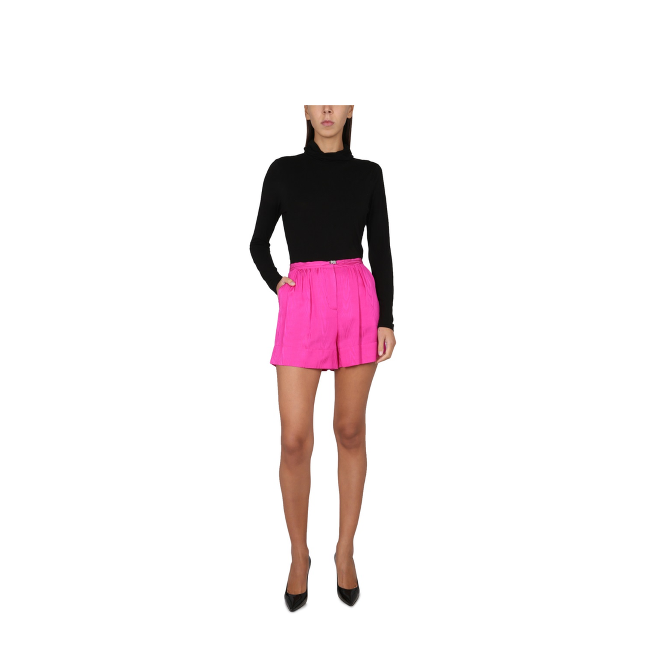MAYFEYR - BOUTIQUE MOSCHINO - Viscose Shorts - 031511300219