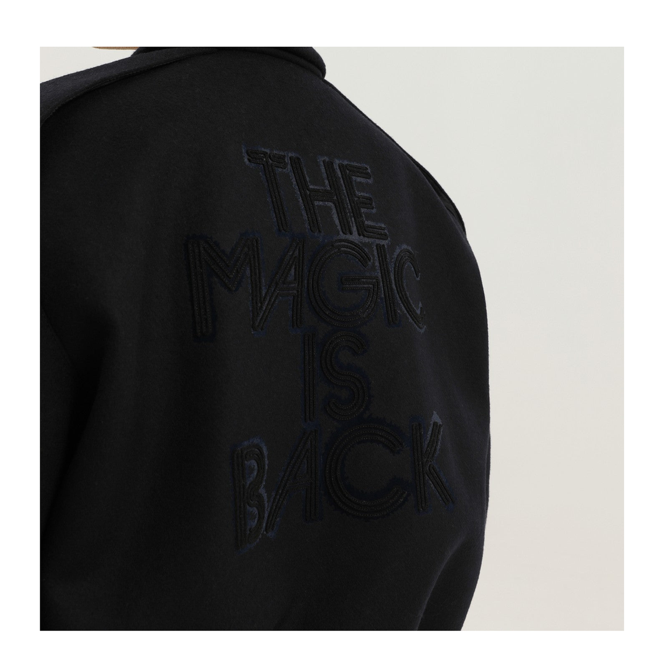 MAYFEYR - 1989 STUDIO - Magic Bomber In Blue Wool - F04MBB008FAB0016200