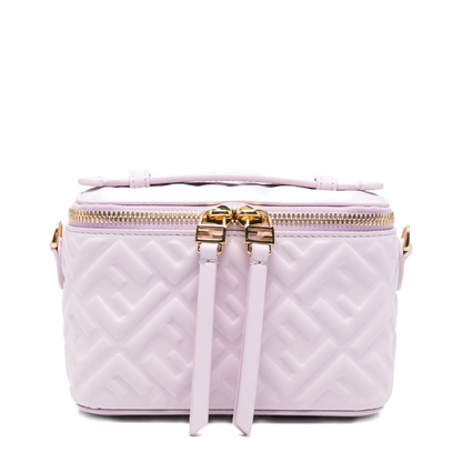 Vanity Mini Nappa Leather Crossbody - Anemone Purple