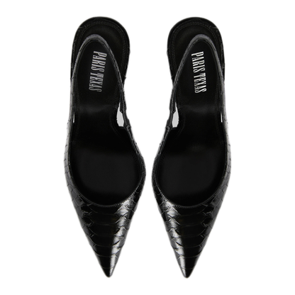 MAYFEYR - Paris Texas - Lidia 105 Slingback Pumps - PX913XPTALBLACK