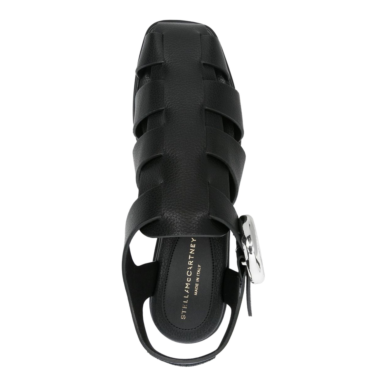 Black Elyse Platform Sandal
