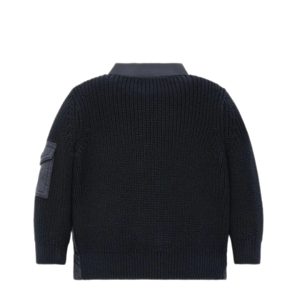 MAYFEYR - Moncler - Padded Cotton Zip-Up Cardigan - L19519B00001M1367