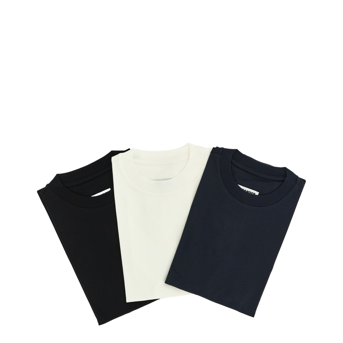 MAYFEYR - Jil Sander - 3-Pack Logo Embroidery T-Shirt - J02GC0161JTN254000