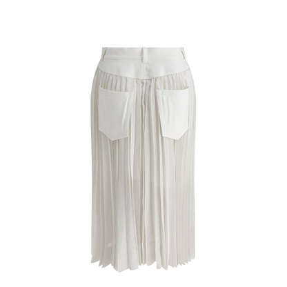 MAYFEYR - Sacai - Pleated Skirt - 25-07718151