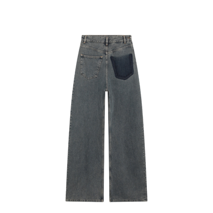 MAYFEYR - Mm6 Maison Margiela - Grey Wide-Leg Jeans - S52LA0257M30046961
