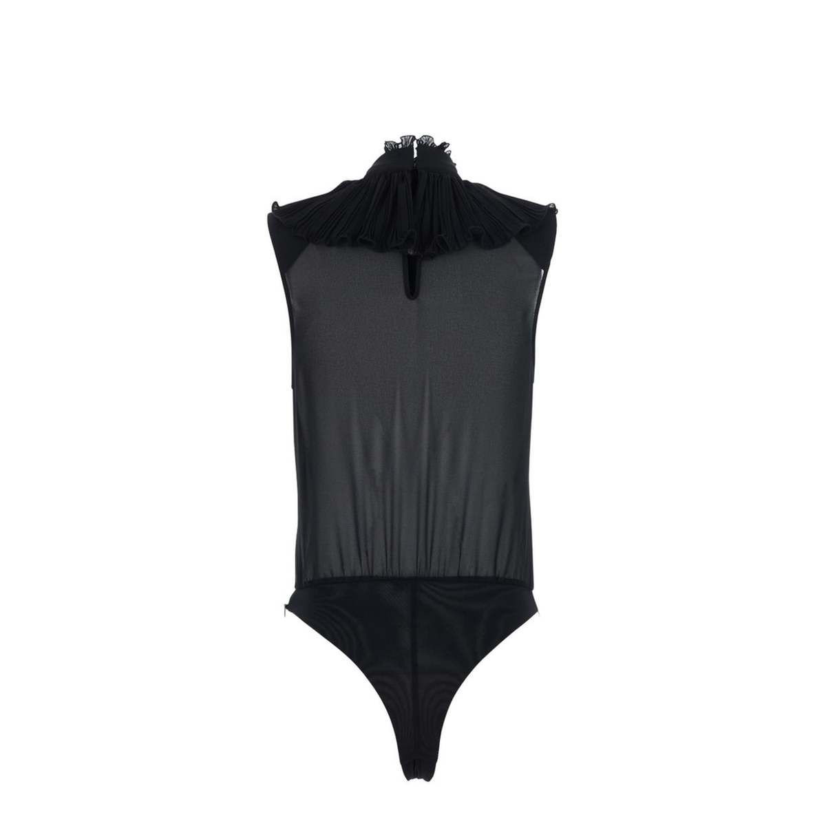 MAYFEYR - Elisabetta Franchi - Ruffled Bodysuit - CB01067E2110