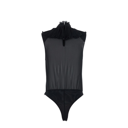 MAYFEYR - Elisabetta Franchi - Ruffled Bodysuit - CB01067E2110