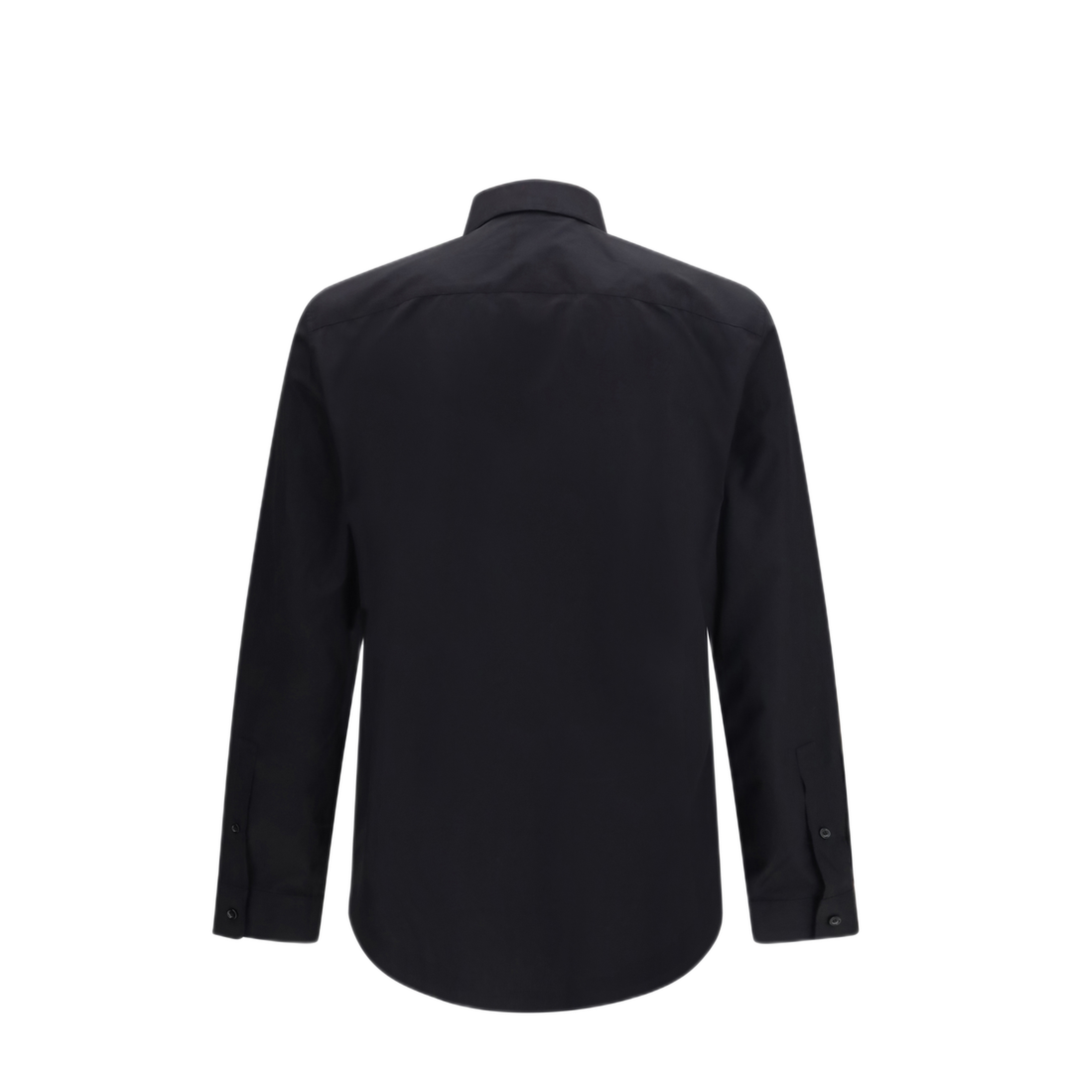 MAYFEYR - Burberry - Cotton Shirt With Check Trims - 8127275