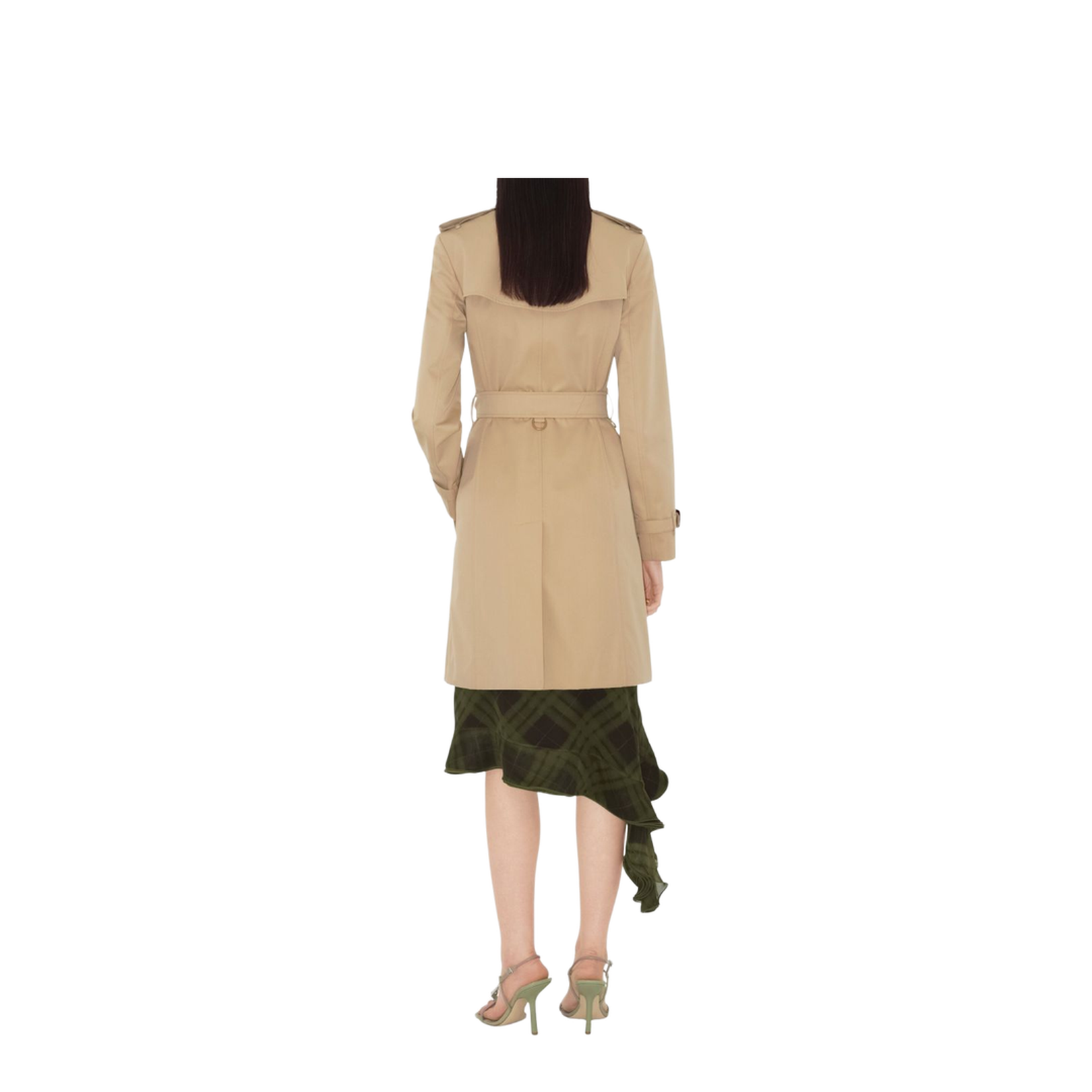 Chelsea Cotton Trench Coat with Side Pocket