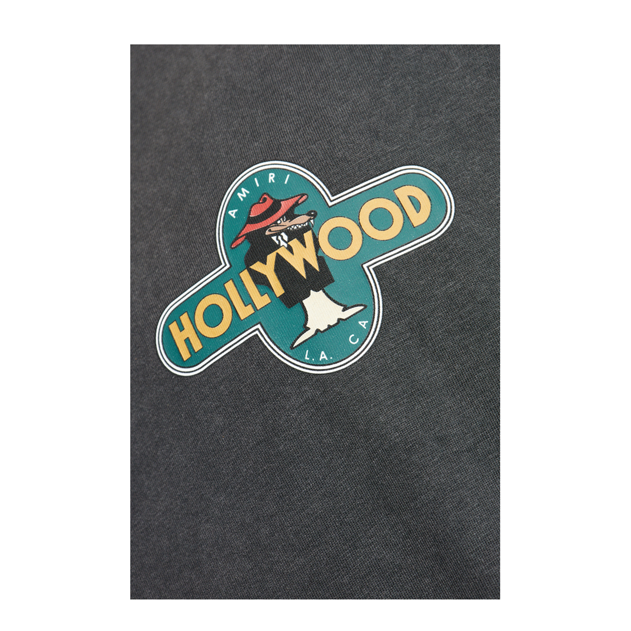 T-shirt with a colorful print