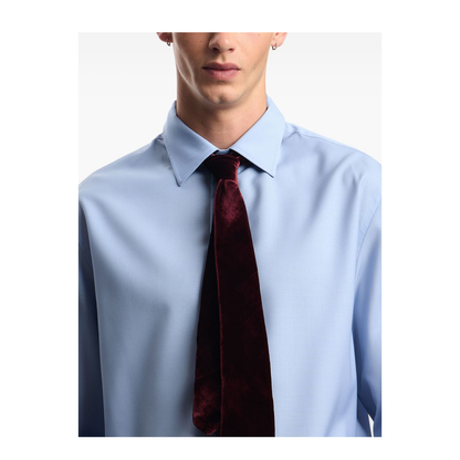 Icon Shirt in Tropical Light Wool Canvas