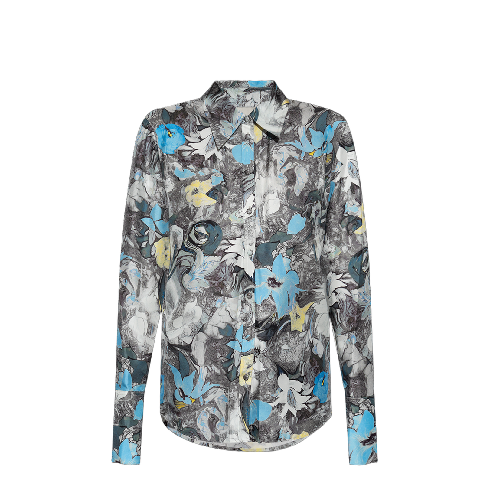 Shirt with Floral Pattern