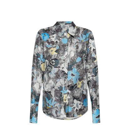 Shirt with Floral Pattern