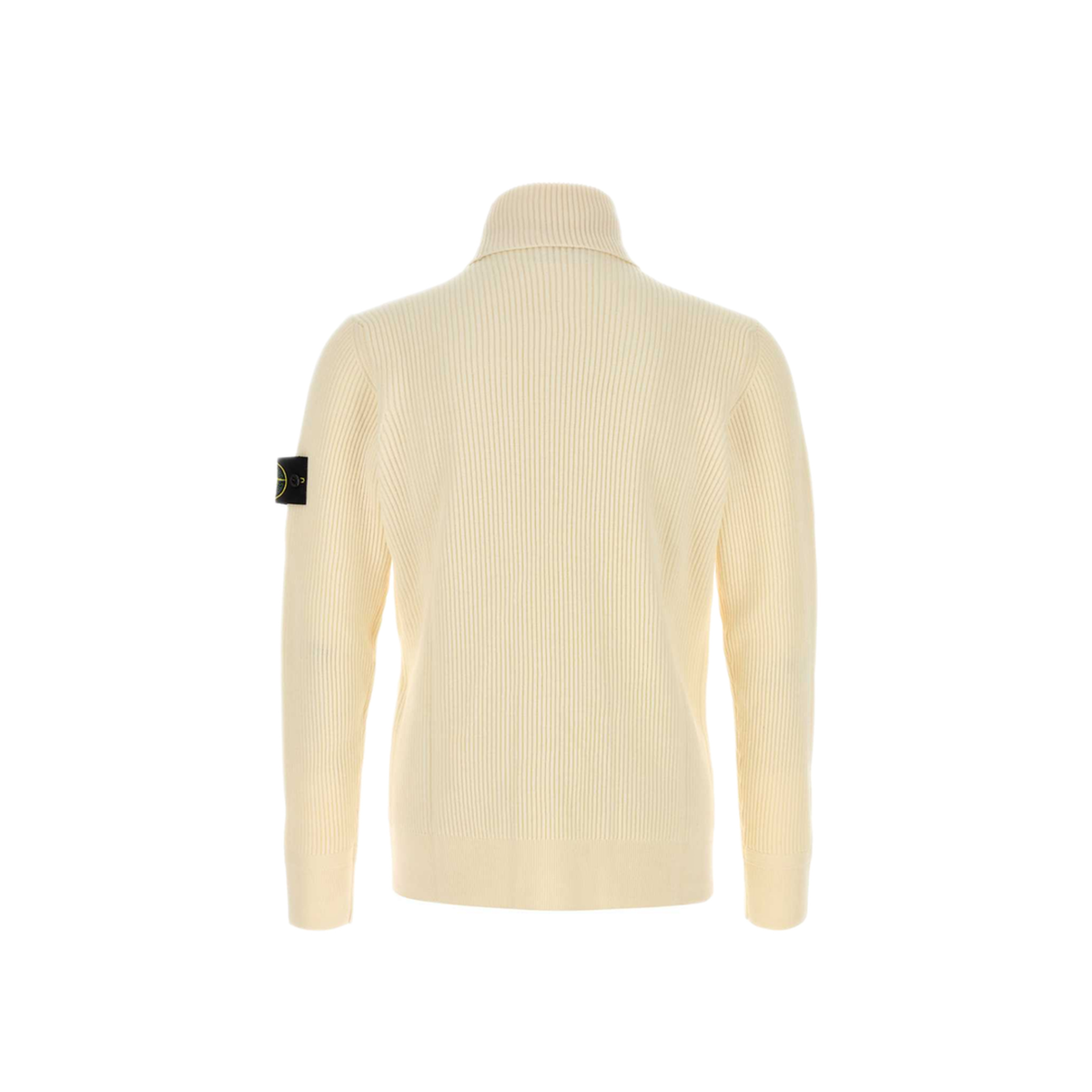 MAYFEYR - Stone Island - Ivory Wool T Shirt - 5100052C2V0093