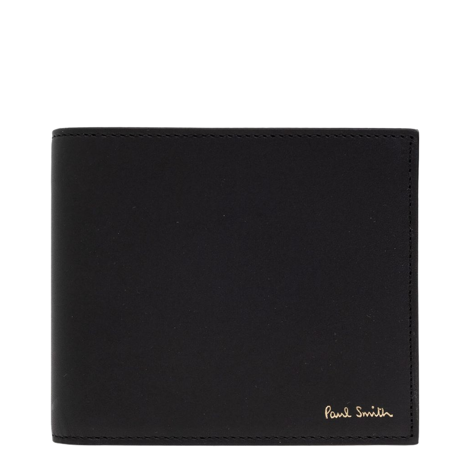 Artist Stripe-Print Leather Wallet