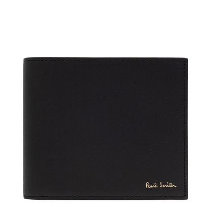 Artist Stripe-Print Leather Wallet