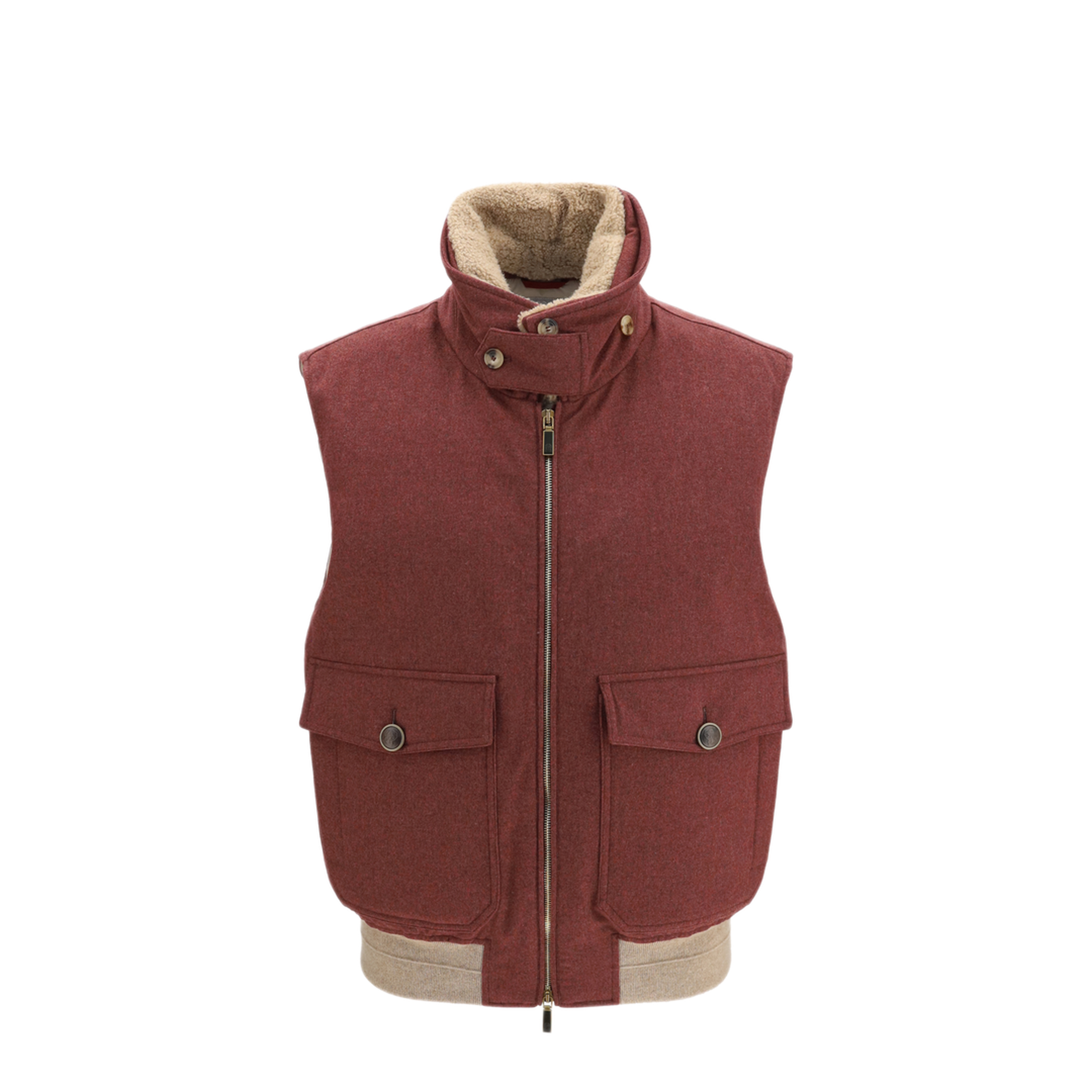 MAYFEYR - Brunello Cucinelli - Wool Padded Vest - MM4701624CEY82