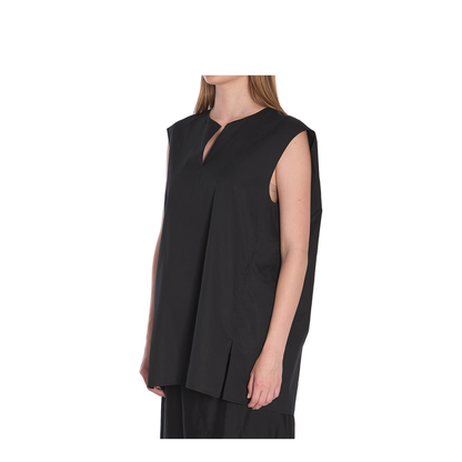 Owen Top Black in Cotton