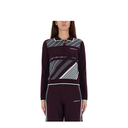 Diagonal Tennis Polo Shirt