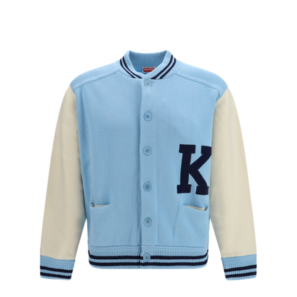 MAYFEYR - Kenzo - Varsity Wool Cardigan - FG65CA8173FG