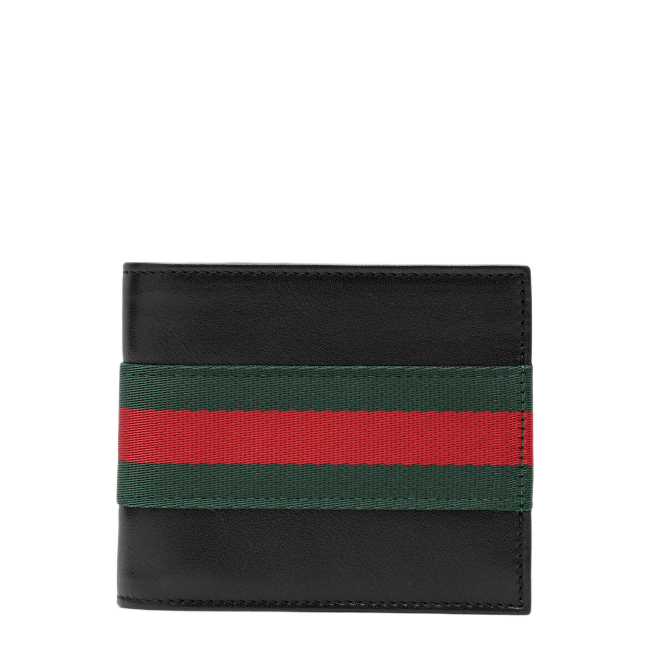 MAYFEYR - Gucci - Web Trademark Bi-Fold Wallet Black - 867283AAGIT1053