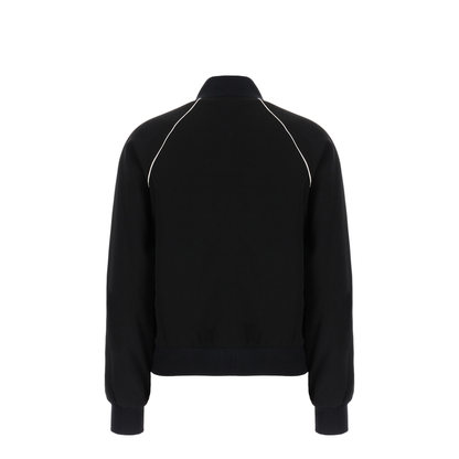 Black Triacetate Blend Sweatshirt