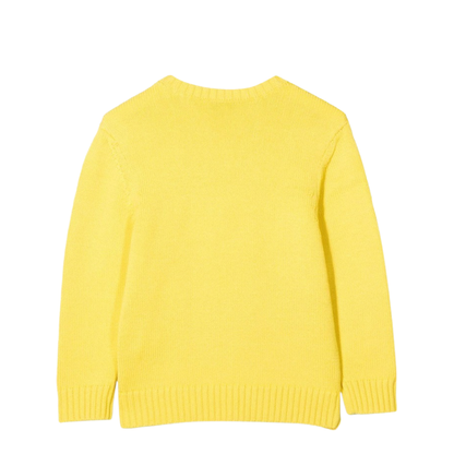 Knitted Jumper Jacquard Logo