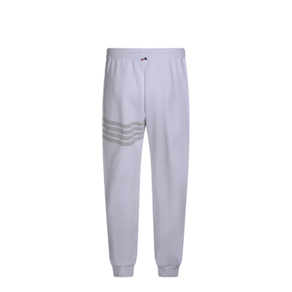MAYFEYR - Thom Browne - Sweatpants With Overdyed 4 Bar In Solid Loopback - MJQ243AJ0007100
