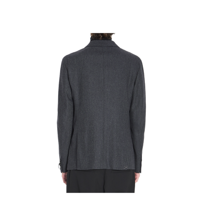 MAYFEYR - Tonello - Grey Wool Blend Jacket - L6GV0505494R990