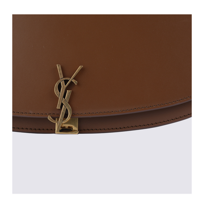 Voltaire Leather Shoulder Bags - Brown