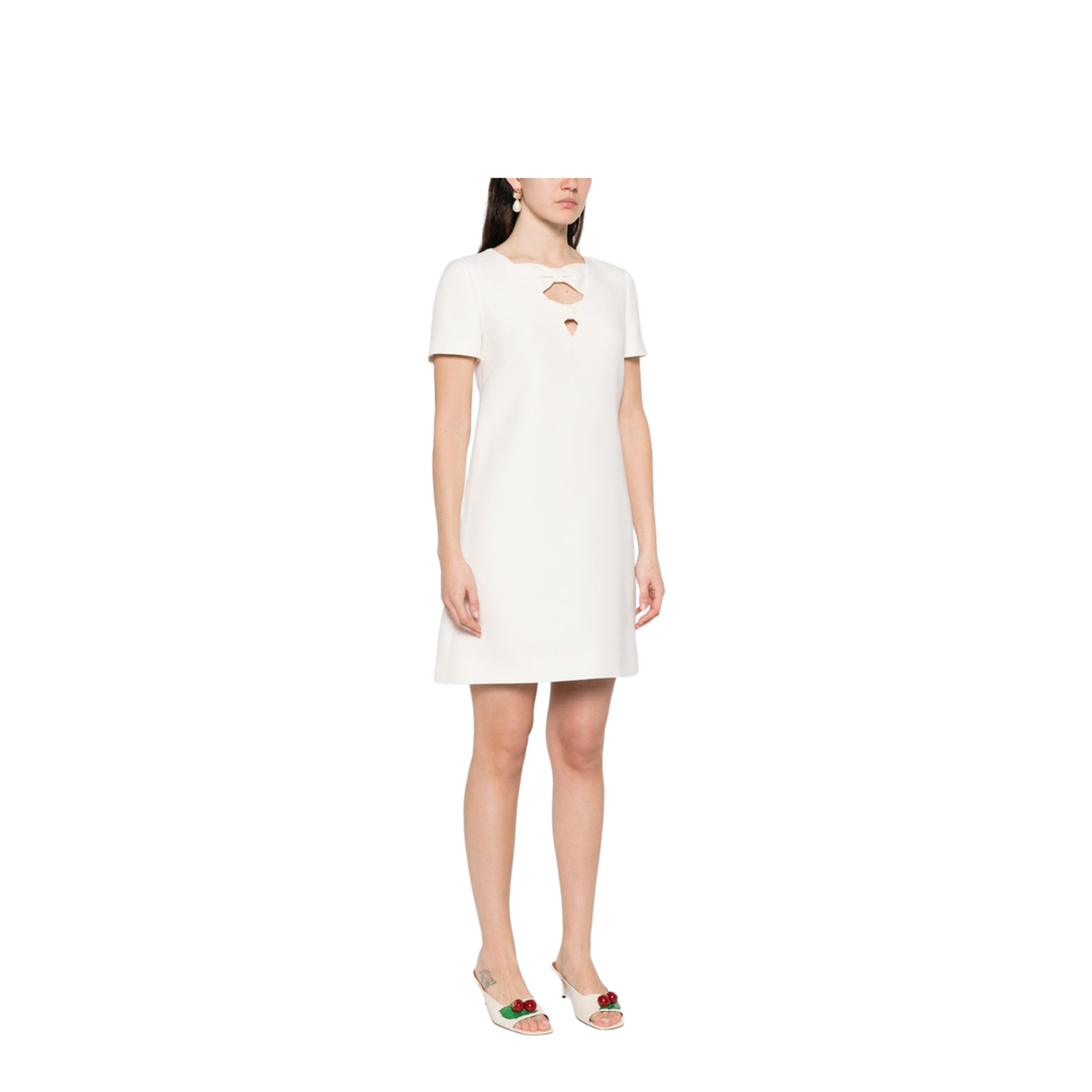 MAYFEYR - Valentino - Wool And Silk Blend Short Dress - BVAHT51CFA03