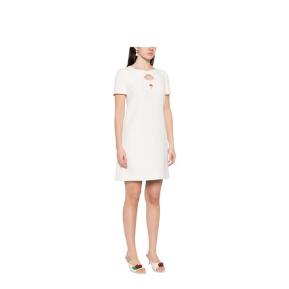 MAYFEYR - Valentino - Wool And Silk Blend Short Dress - BVAHT51CFA03