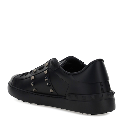 MAYFEYR - Valentino - Rockstud Untitled Calf Leather Sneakers - 9Y2S0931BXE