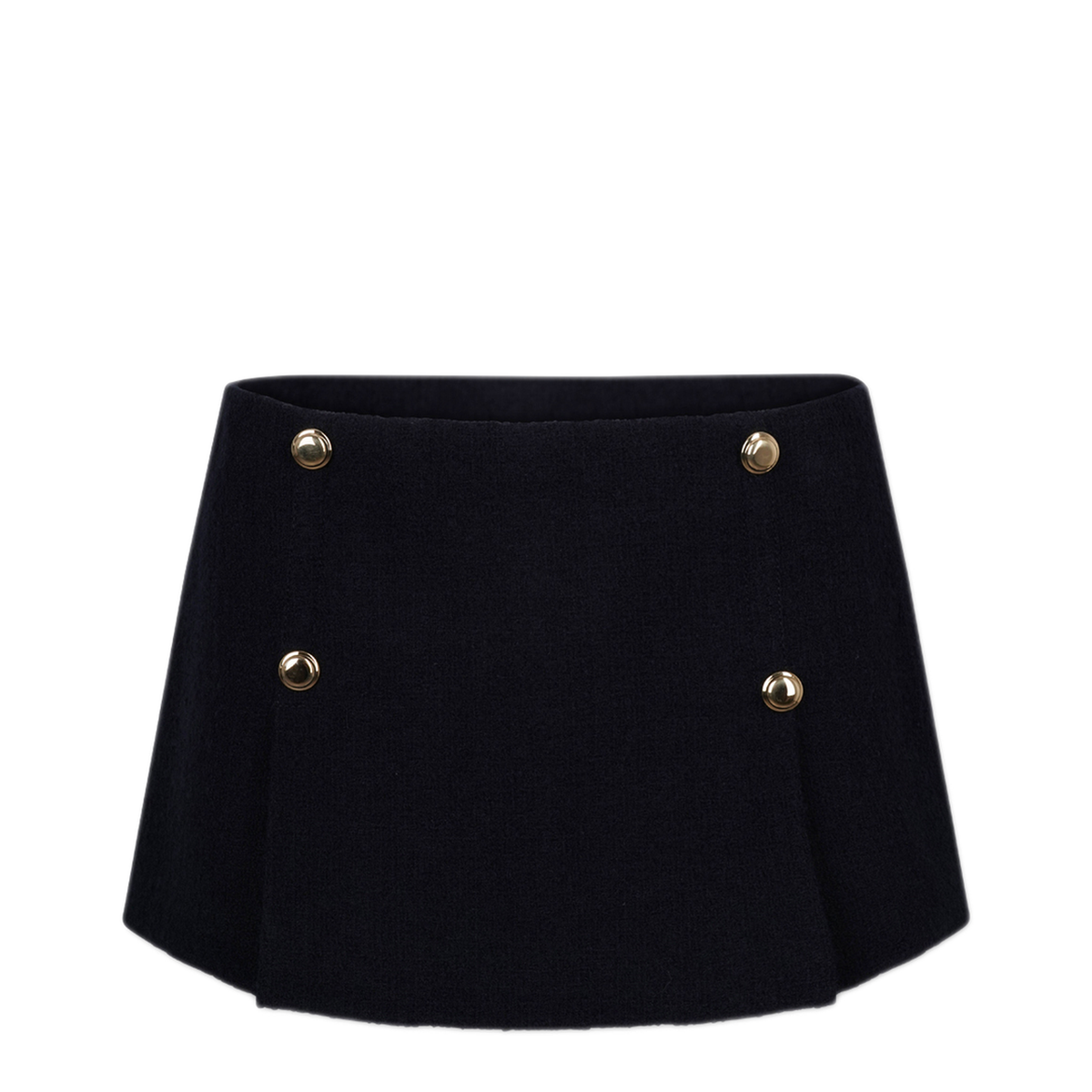MAYFEYR - MIUMIU - Tweed Wool Miniskirt - MG2157SOOO13RLF0008