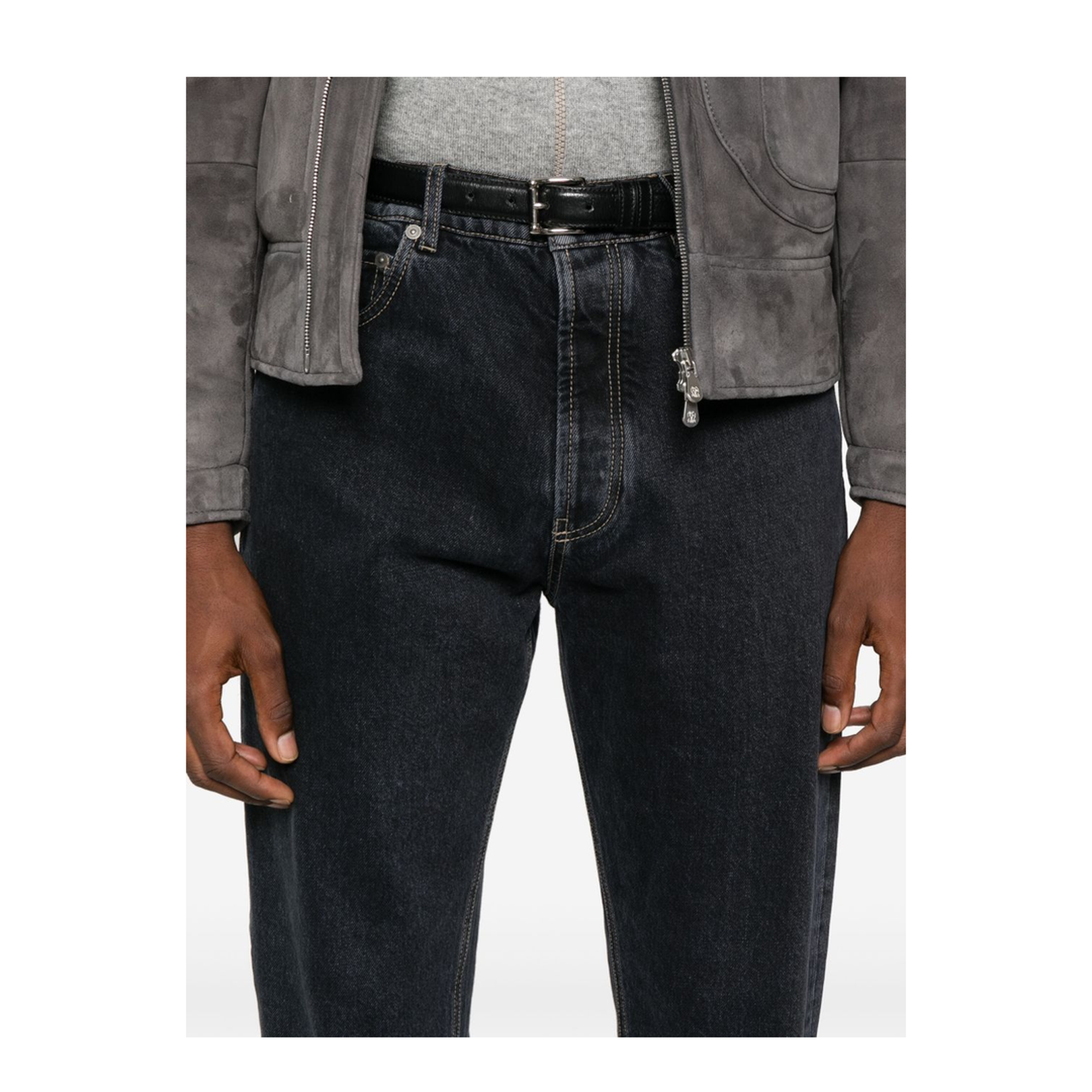 Denim Cotton Jeans - Grey