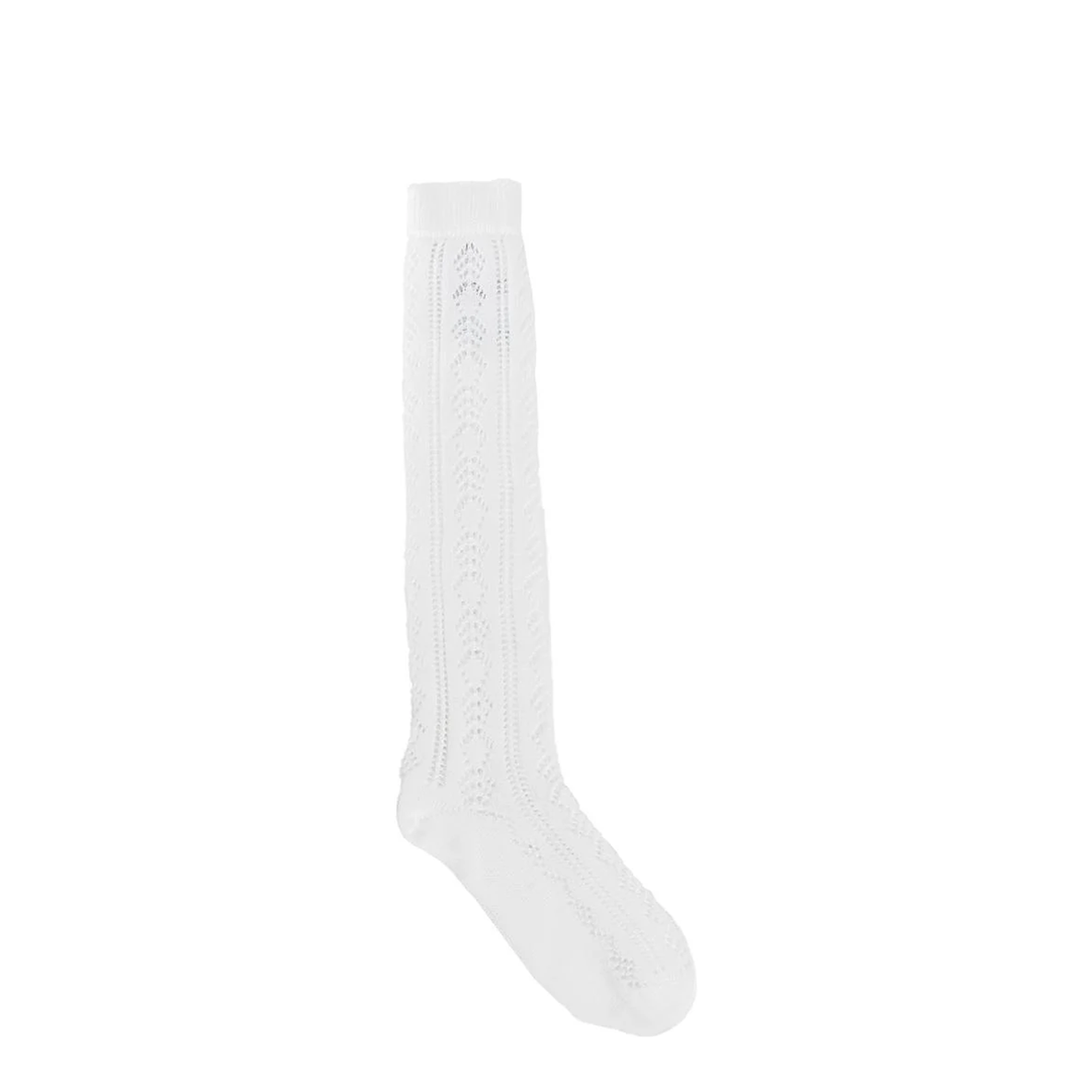 Perforated Cotton Socks With Vlogo