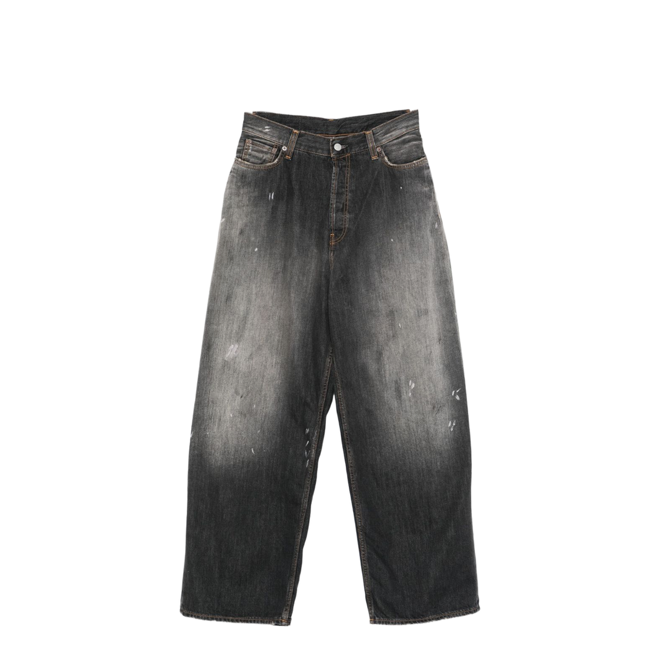 Denim Cotton Jeans - Black