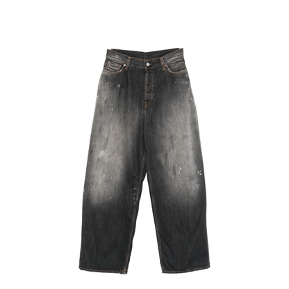 Denim Cotton Jeans - Black