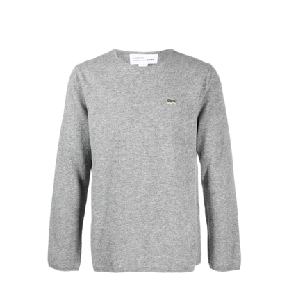 MAYFEYR - Comme Des Garcons - Intarsia-Knit Logo Wool Jumper - FLN004W233