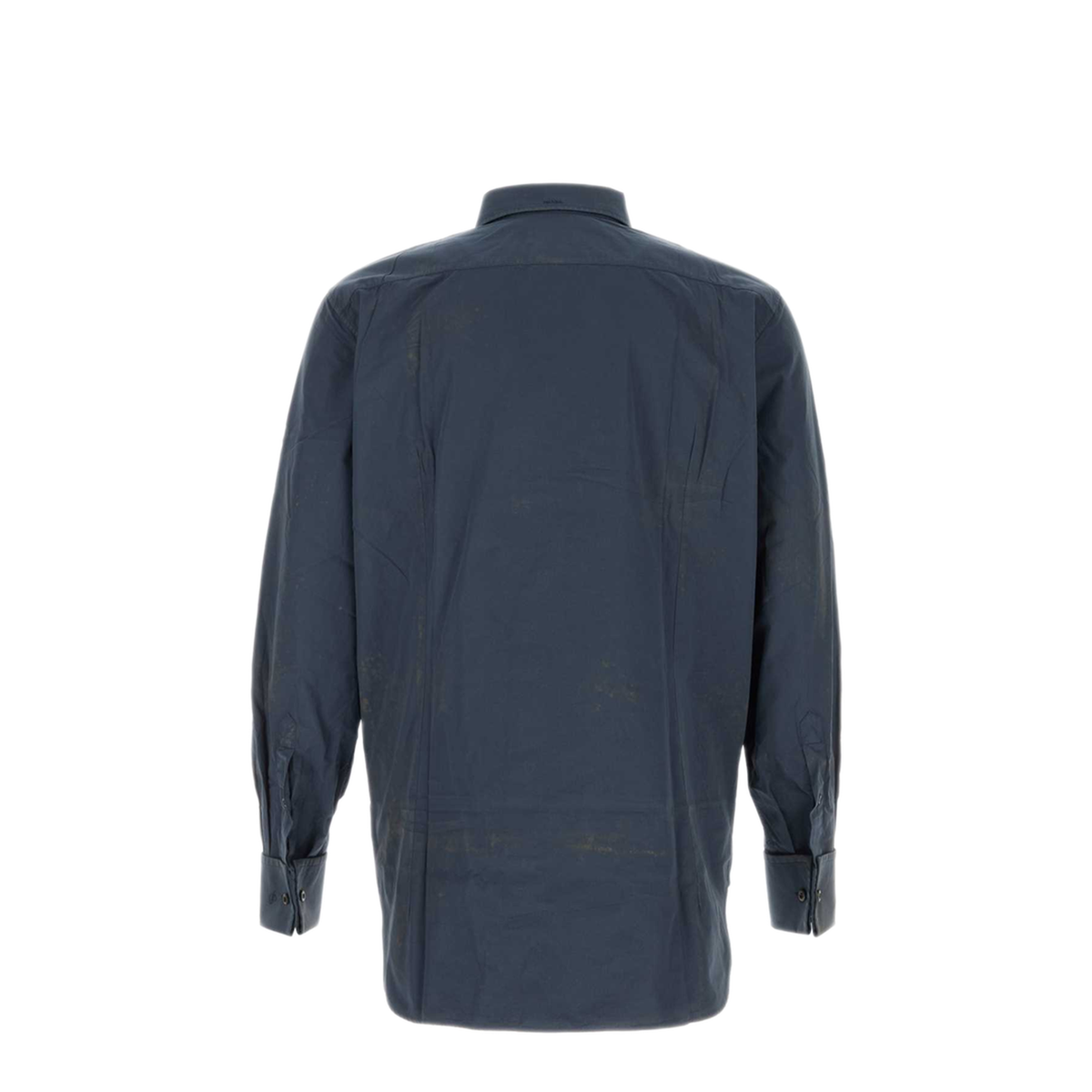 MAYFEYR - Prada - Navy Blue Poplin Shirt - UCN697SOOO18NNF0124