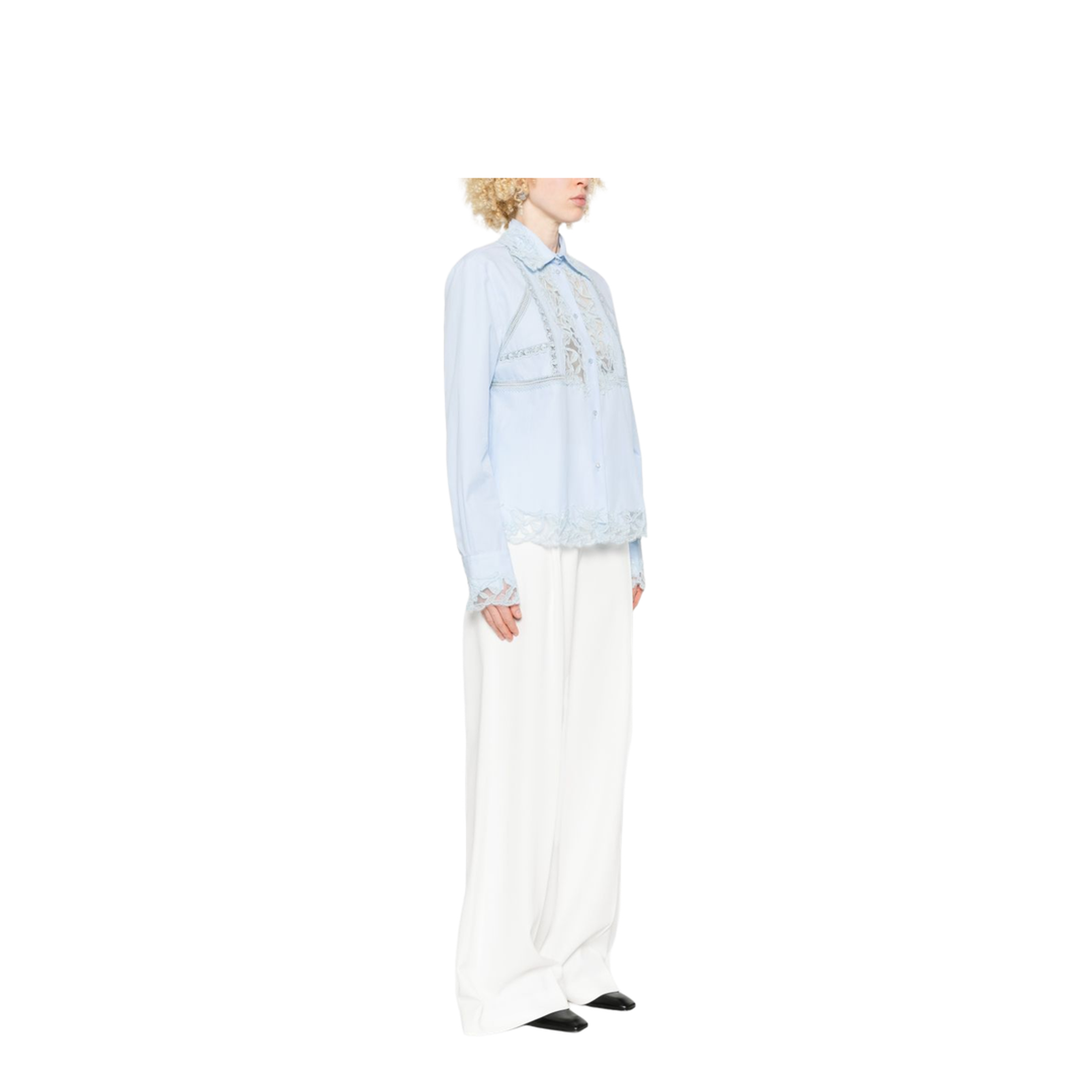 MAYFEYR - Ermanno Scervino - Clear Blue Shirts - D482K745APWGF54105