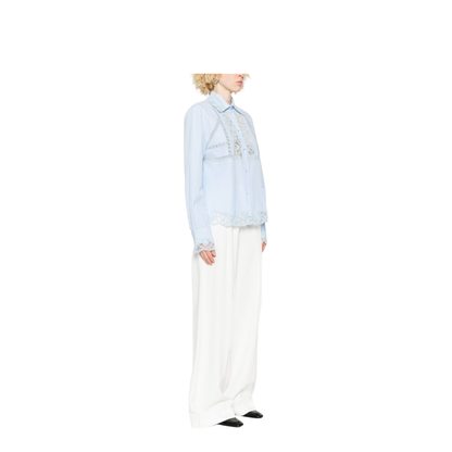 MAYFEYR - Ermanno Scervino - Clear Blue Shirts - D482K745APWGF54105