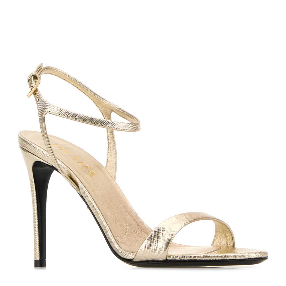 MAYFEYR - Prada - Gold Leather Sandals - 1X287OF0853A9SF0846