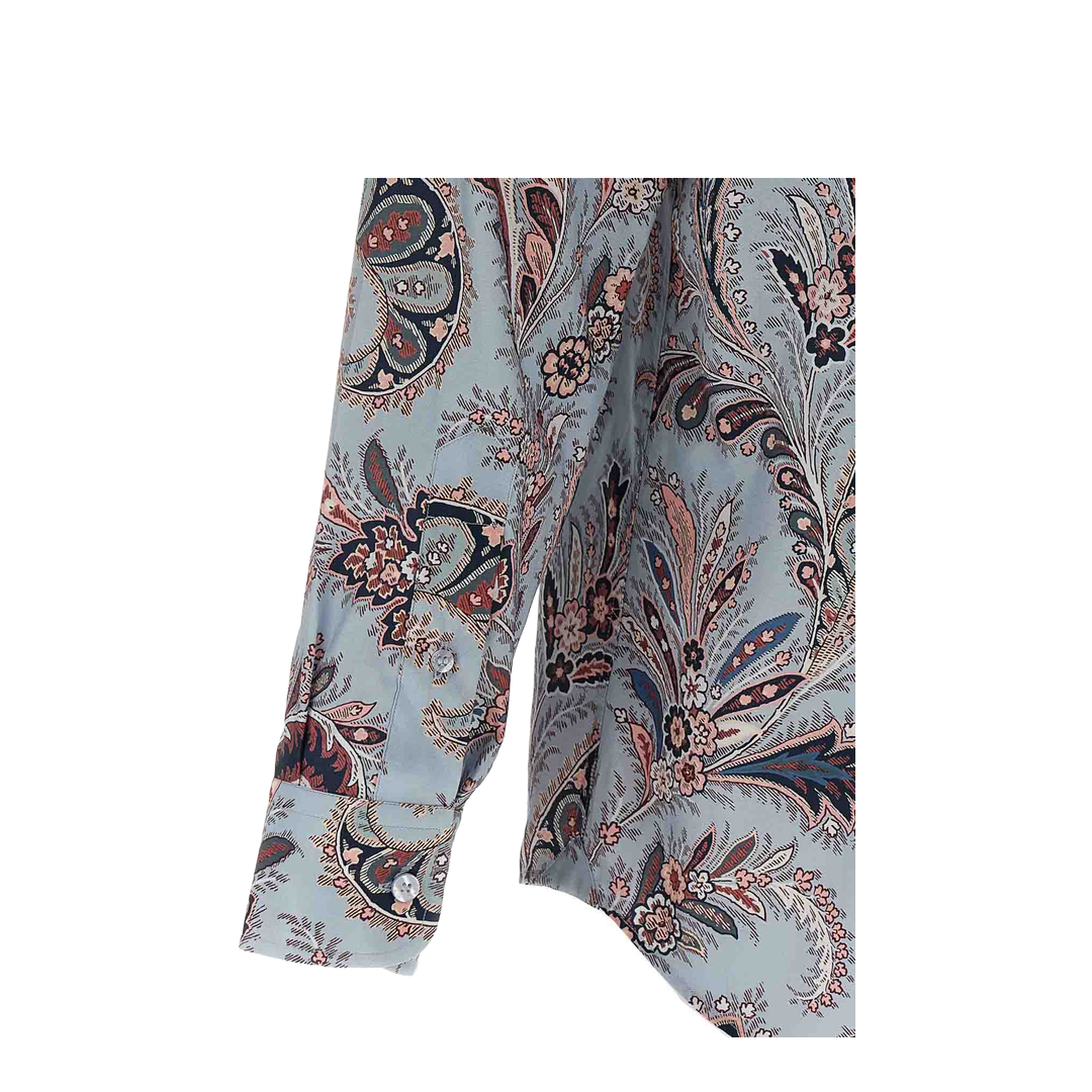 Floral Paisley Cotton Shirt