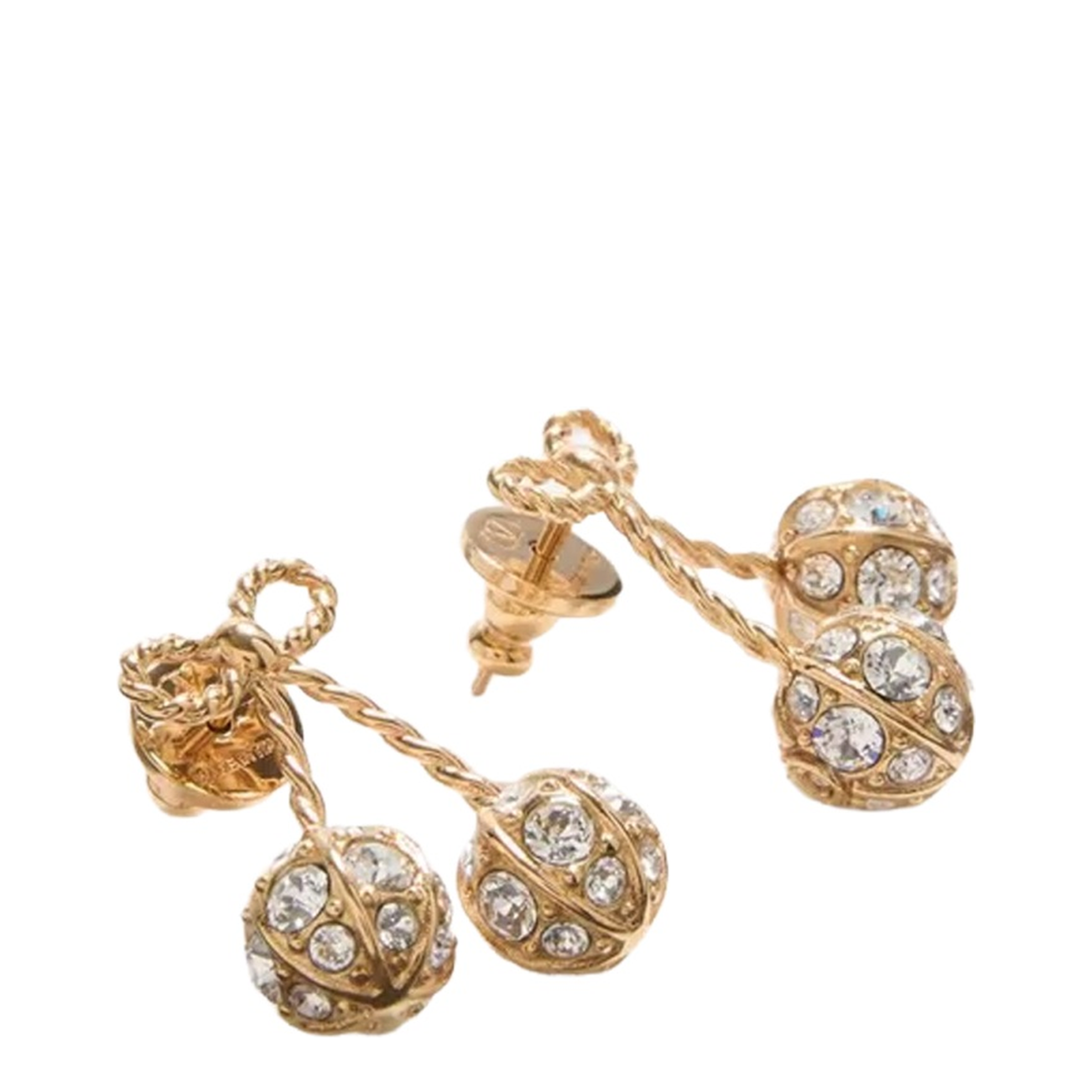 MAYFEYR - Valentino - Cherryfic Earrings With Rhinestones - 8W2J0BA1YCW9MN