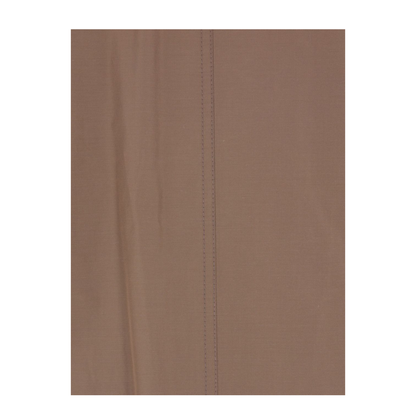 Brown Double-Breasted Coat