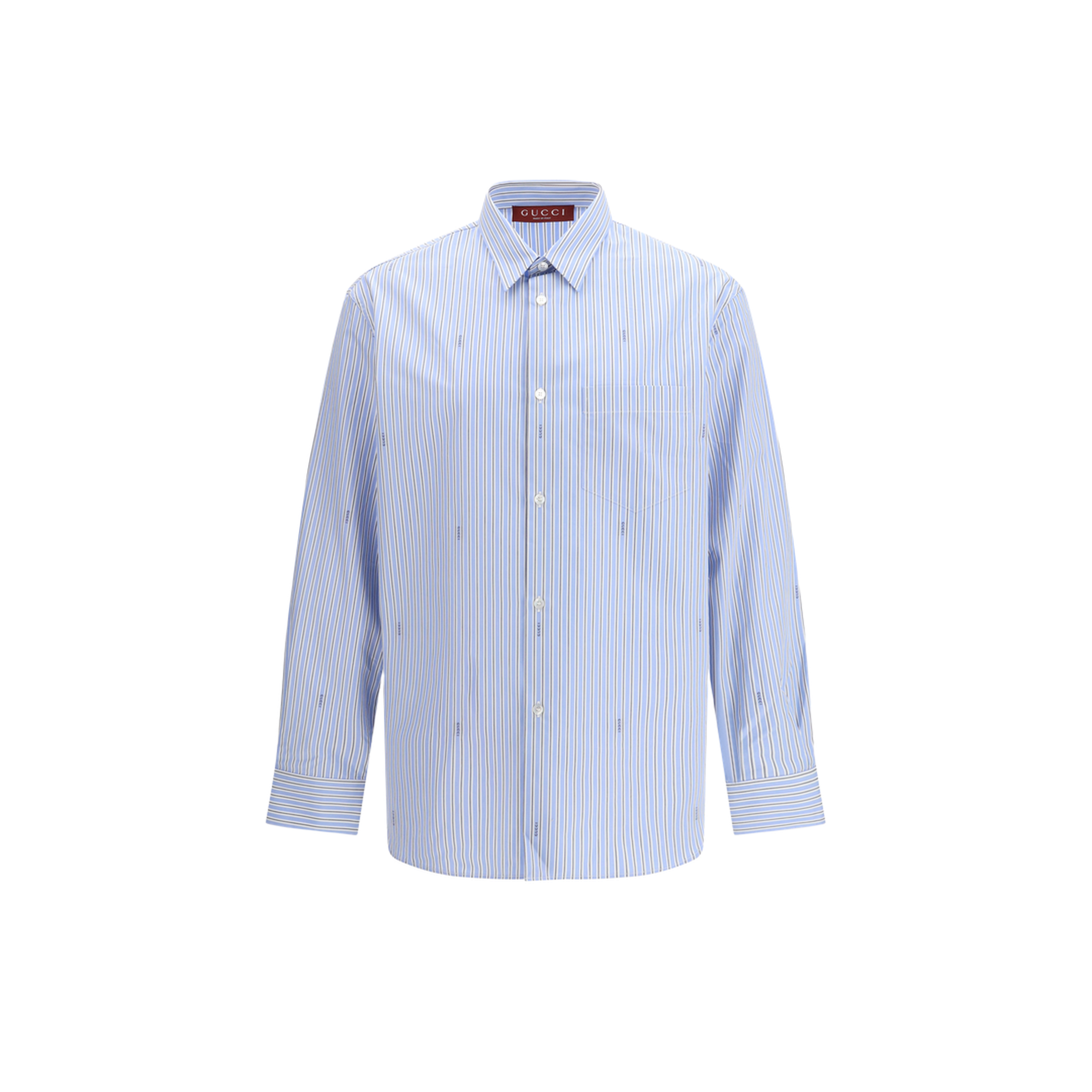 MAYFEYR - Gucci - Striped Cotton Poplin Shirt - 852714ZAUBA